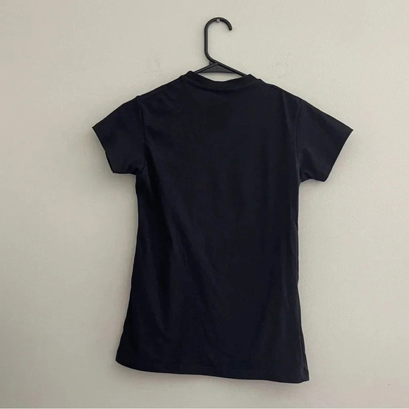 Versace emblem tshirt black designer casual graphic t shirt - Picture 2 of 5